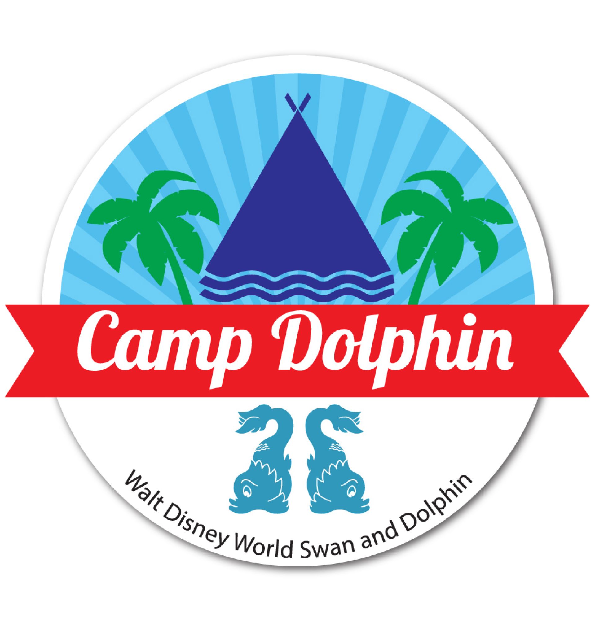 Camp Dolphin Kids Club Logo