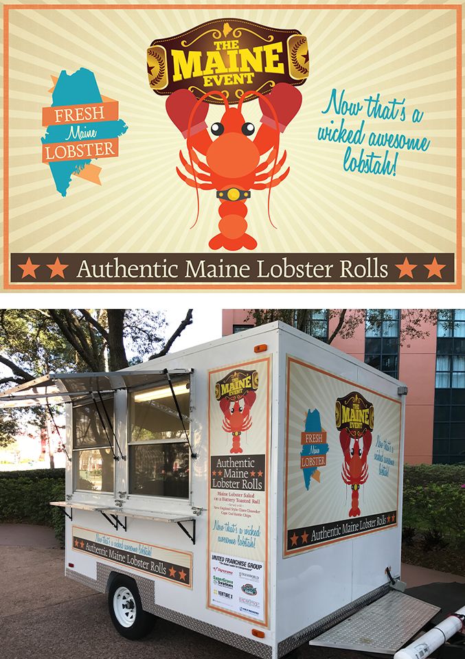 Maine Lobster Roll Food Truck