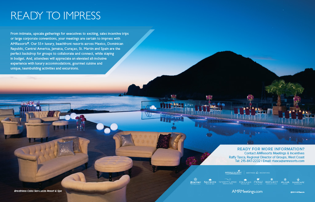 AMResorts Meetings & Incentives Group Print Ad