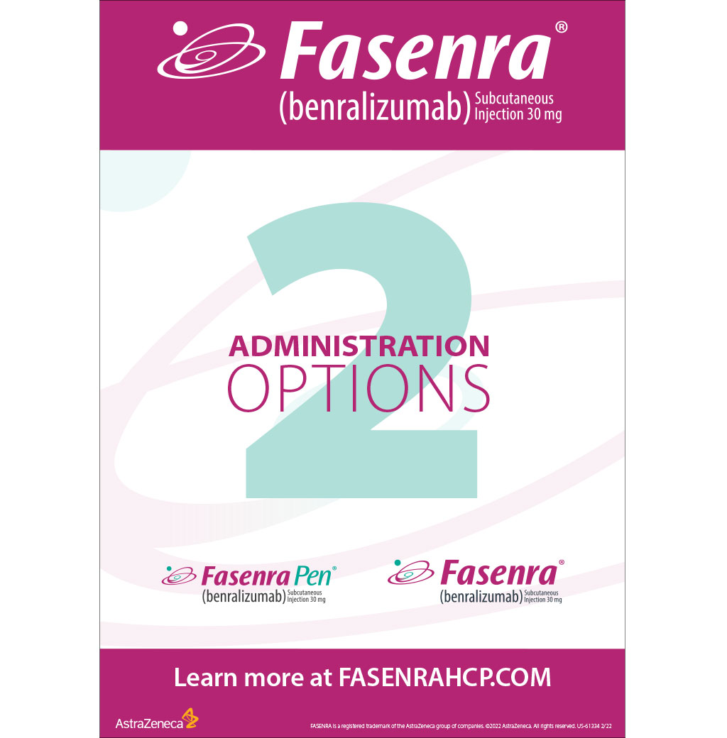 Fasenra ATS Conference Print Ad