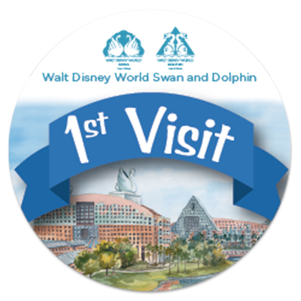 first visit celebration button