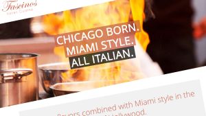 fascinos restaurant website preview